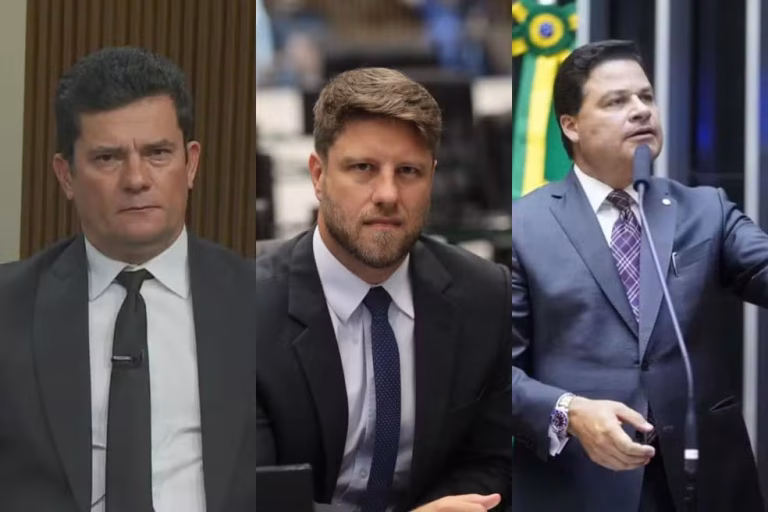 Sérgio Moro, Requiao Filho e Sandro Alex são candidatos ao governo do Paraná